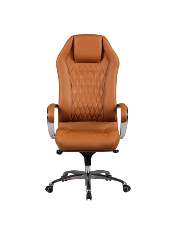 FineBuy Bürostuhl "SV41950" in Caramel