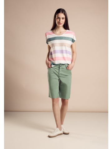 Street One 'Bermudas Shorts Style Yulius' Grün