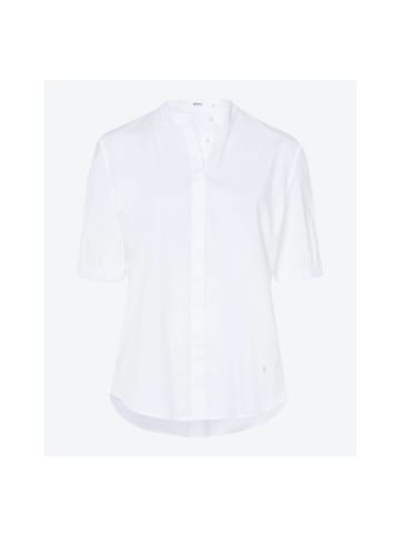 BRAX Halbarmbluse in white