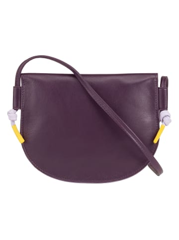 DuDu Altea Umhängetasche Leder 18.5 cm in deep purple