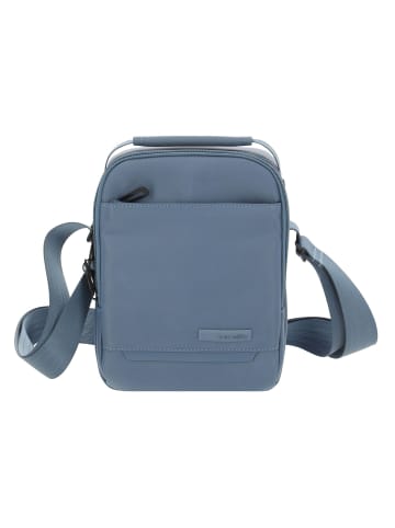 travelite Workfloow Mini Bag Umhängetasche 17 cm in denimblue