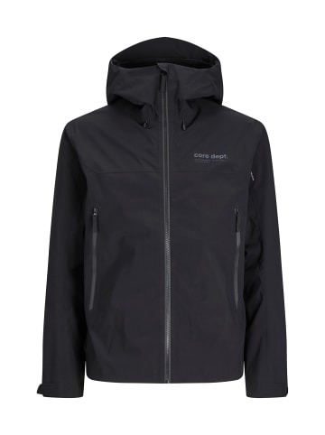 Jack & Jones Softshelljacke 'Trail' in schwarz