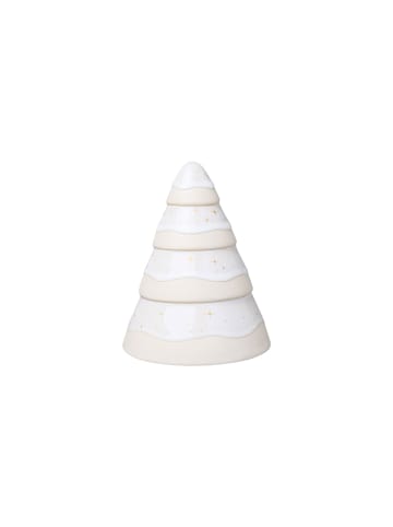 like. by Villeroy & Boch Dekofigur Winter Glow in Beige ø 11 cm in beige