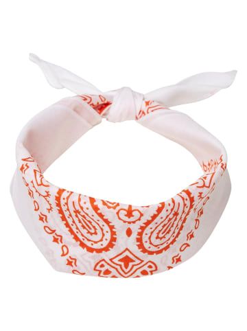 MSTRDS Bandana in wht/ora