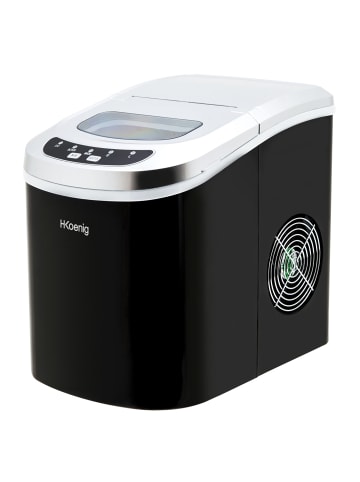 HKoenig Eiswürfel-Maschine KB12 Eiswürfelbereiter 12kg/24h