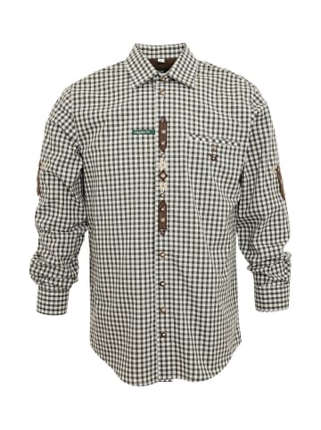 OS-Trachten Karohemd 420054-2602 in oliv