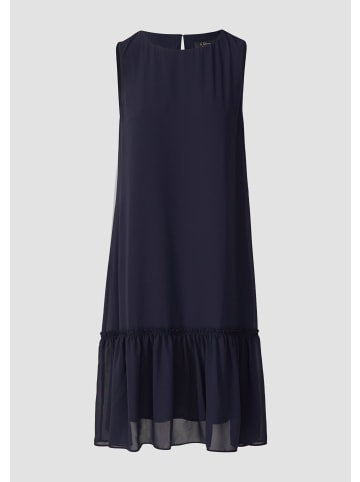 s.Oliver BLACK LABEL Kleid lang in Blau