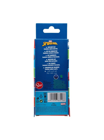 Spiderman Spiderman Kinderbesteck Set 2-teilig – Löffel & Gabel mit Motivgriffen in Rot