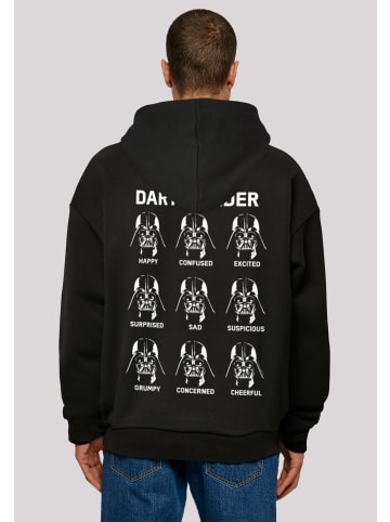 F4NT4STIC Ultra Heavy Hoodie tar Wars The Many Faces Of Darth Vader in schwarz