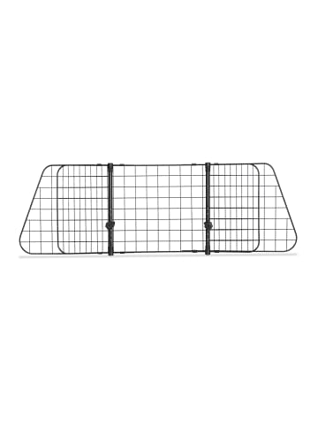 relaxdays Hundegitter Auto in Schwarz - (B)92-157 x (H)40 x (T)5 cm