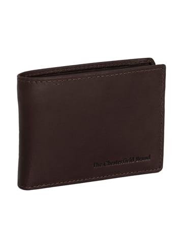 The Chesterfield Brand Enzo Geldbörse RFID Schutz Leder 11 cm in brown