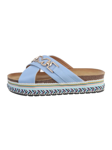 Ital-Design Sandale & Sandalette in Hellblau