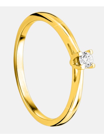 Diamant L'éternel Ring aus 375 Gelbgold