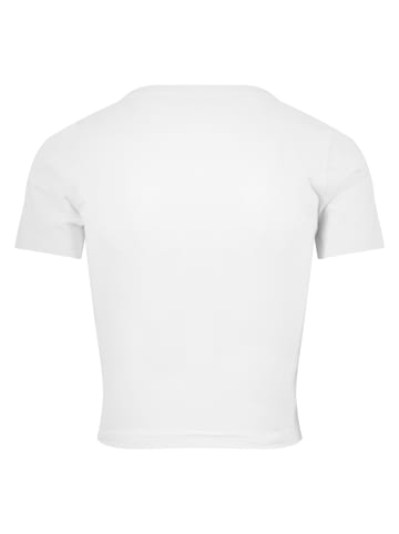 Mister Tee Cropped Tee in white