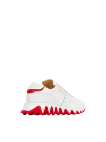 christian louboutin Sneakers weiß rot