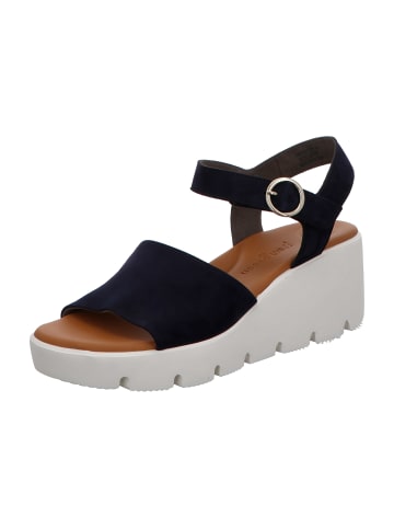 Paul Green Keilsandaletten in Blau