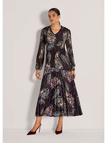 MADELEINE Elegante Chiffon-Tunika mit V-Ausschnitt in multicolor