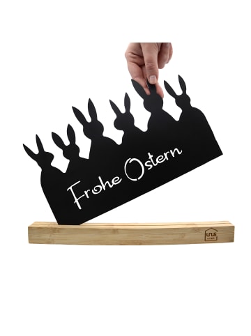 UNUS Aufsteller Frohe Ostern Oster-Silhouette in Schwarz