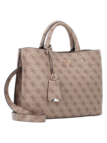 Guess Meridian Handtasche 32 cm in latte logo