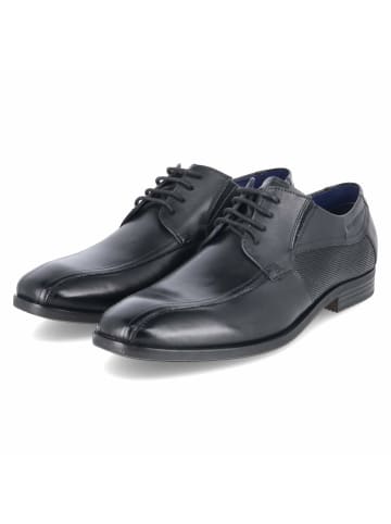 Bugatti Schnürhalbschuh in black