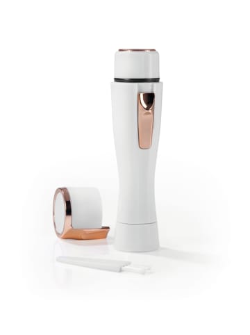 VITALmaxx Haarentferner Perfect Shave 1,5V weiß  Weiß