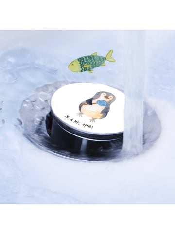 Mr. & Mrs. Panda Waschbecken Ablaufstopfen Pinguin Lolli ohne Sp... in Weiß