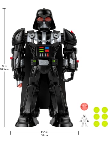 Fisher-Price Imaginext STAR WARS Darth Vader-Bot ca. 60 cm Lichter Geräusche 3+ HXG51