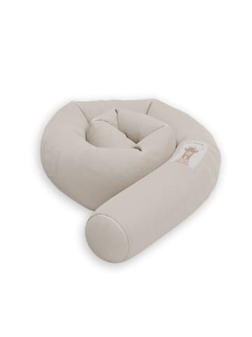 Sämann Sämann Nestchenschlange Cozy "Space Adventure Oat Milk" 190 cm Bettschlange