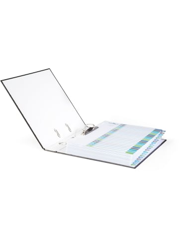 Durable Ordnerregister PP 1-20 farbige Taben beschriftbar A4+ hoch 245x305mm