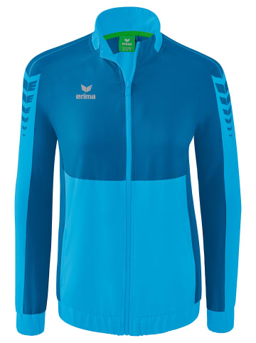 erima Damen Six Wings Präsentationsjacke in curacao/mykonos