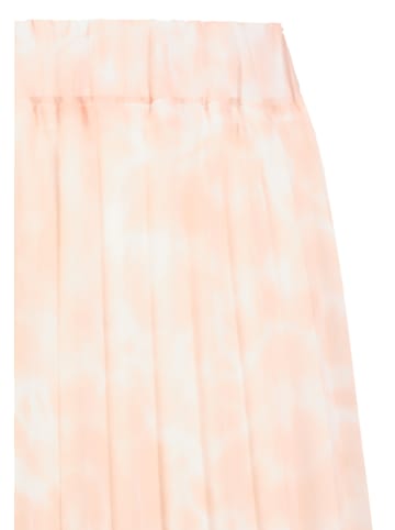 Sublevel Plissierter Midirock mit Batikmuster in Rosa-2