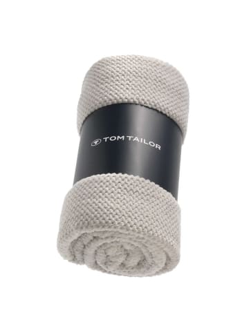 Tom Tailor Tagesdecke STRUCTURE in Silber