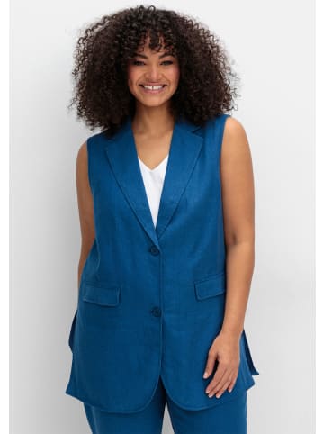 sheego Weste in blaubeere