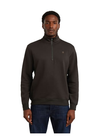 G-Star Raw Premium Core Half Zip Sweater ganache