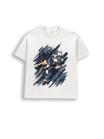 Coccodrillo T-shirt mit kurzen Ärmeln in weiß