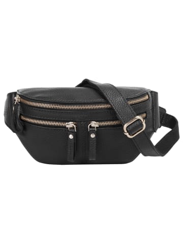Betty Barclay Gürteltasche echt Leder in schwarz