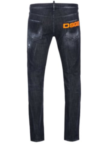 Dsquared² Slim Fit Jeans für Herren in schwarz in schwarz