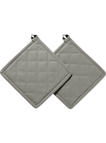 REDBEST Topflappen 2er-Pack Seattle in grau