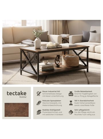 tectake Beistelltisch Pittsburgh 100x55x45,5cm