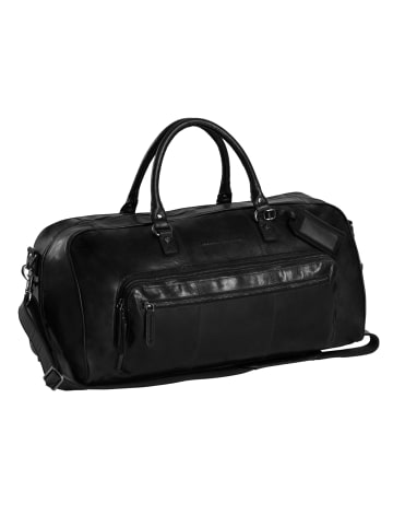 The Chesterfield Brand Antique Buff Weekender Reisetasche Leder 53 cm in black