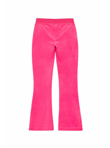 Juicy Couture Juicy Couture DACH LOW RISE CLEO SPORT PANT in fluro pink