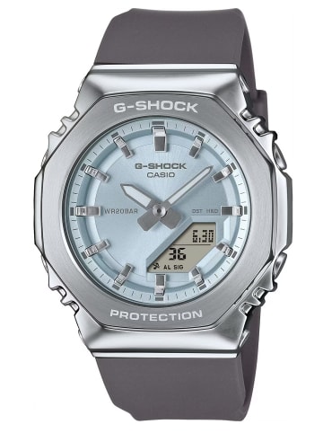 Casio G-Shock Classic Damenuhr Grau/Hellblau