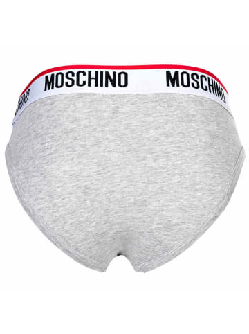 Moschino Slip 2er Pack in Grau