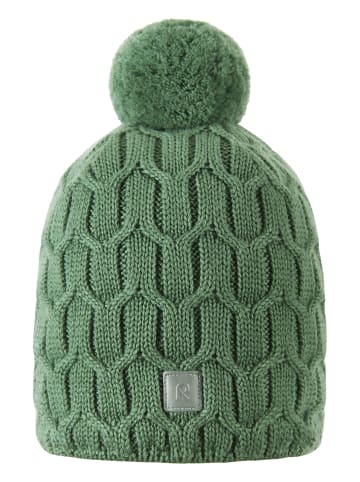 Reima Beanie " Nyksund " in Green Clay