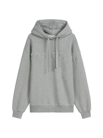 Marc O'Polo Logo-Hoodie relaxed in Light Grey Melange
