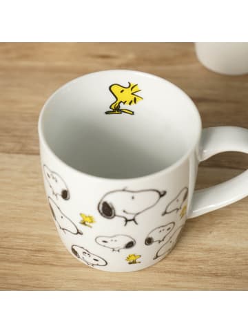 Geda Labels Tasse Peanuts Cute Friends in Weiß - 250 ml