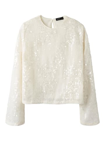 name it Oberteil mit langen Ärmeln in White Alyssum