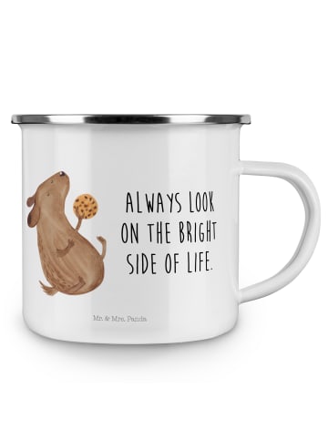 Mr. & Mrs. Panda Teebecher Hund Keks mit Spruch in Weiß