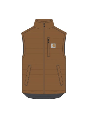CARHARTT  Weste "Gilliam 102286" in Braun