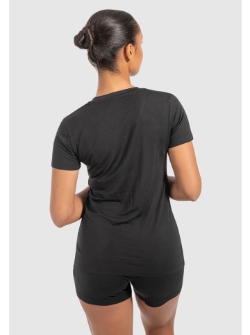 SMILODOX T-Shirt Nela Modal in Schwarz
